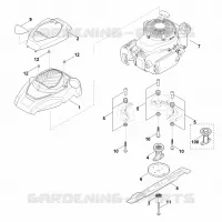 E   Moteur, lame pour Stihl RM 4.0 RTP