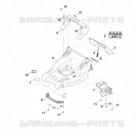 B   Carter pour Stihl RM 443.0
