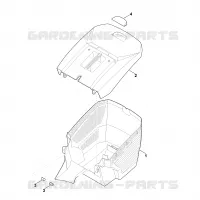 E   Bac de ramassage pour Stihl RM 443.0