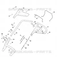 A   Guidon pour Stihl RM 448.0 VC