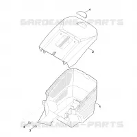 E   Bac de ramassage pour Stihl RM 448.0 VC