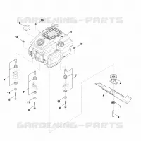 D   Moteur, lame pour Stihl RM 448.1 TC