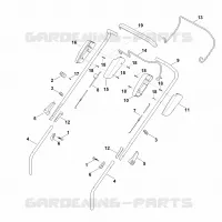A   Guidon pour Stihl RM 448.1 TX