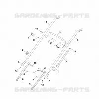 B   Guidon inférieur pour Stihl RM 545.1 T