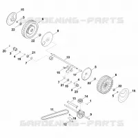 E   Axe, Transmission pour Stihl RM 545.1 T