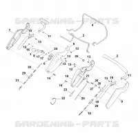 A   Guidon part haut pour Stihl RM 545.1 VE
