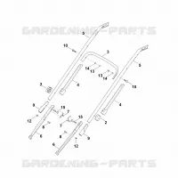 B   Guidon inférieur pour Stihl RM 545.1 VE