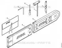 Outils, Accessoires optionnels pour Stihl MS 440