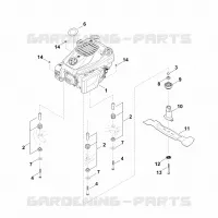 F   Moteur, lame pour Stihl RM 545.1 VM