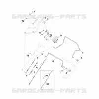 A   Guidon part haut pour Stihl RM 650.0 V