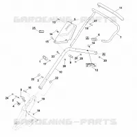 B   Guidon inférieur pour Stihl RM 650.0 V
