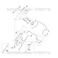 A   Guidon part haut pour Stihl RM 650.0 VE