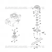 G   Lame, Embrayage de lame pour Stihl RM 650.0 VS