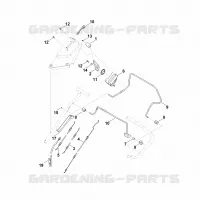 A   Guidon part haut pour Stihl RM 650.1 VE