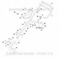 B   Guidon inférieur pour Stihl RM 650.1 VE