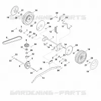 E   Axe, Transmission pour Stihl RM 650.1 VE