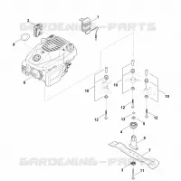 F   Moteur, lame pour Stihl RM 650.1 VE