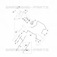 A   Guidon part haut pour Stihl RM 655.0 V