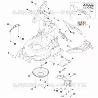 C   Carter pour Stihl RM 655.0 V