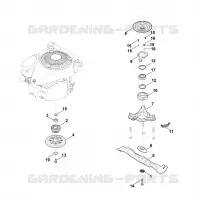 G   Lame, Embrayage de lame pour Stihl RM 655.0 VS