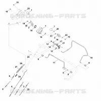 A   Guidon part haut pour Stihl RM 655.1 VS