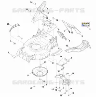 C   Carter pour Stihl RM 655.1 VS