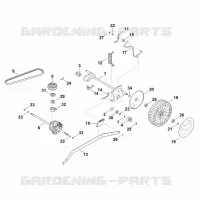 E   Axe, Transmission pour Stihl RM 655.1 VS