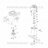 G   Lame, Embrayage de lame pour Stihl RM 655.1 VS