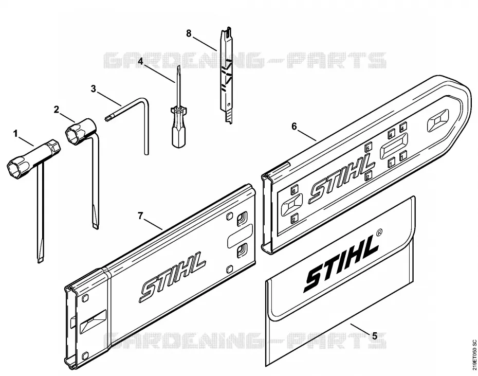 Outils, Accessoires optionnels Stihl Tronçonneuses Tronçonneuses Tronçonneuses thermiques MS MS 441  MS 441