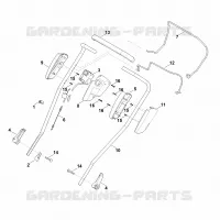 A   Guidon part haut pour Stihl RMA 2.1 RT