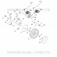 D   Axe, transmission pour Stihl RMA 2.2 RV