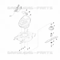 E   Moteur, lame pour Stihl RMA 2.2 RV