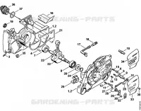 Carter, Vilebrequin pour Stihl MS 460