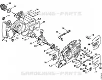 Carter, Vilebrequin pour Stihl MS 460-R