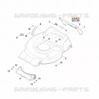 B   Carter pour Stihl RMA 248.0