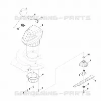 D   Moteur, lame pour Stihl RMA 248.0