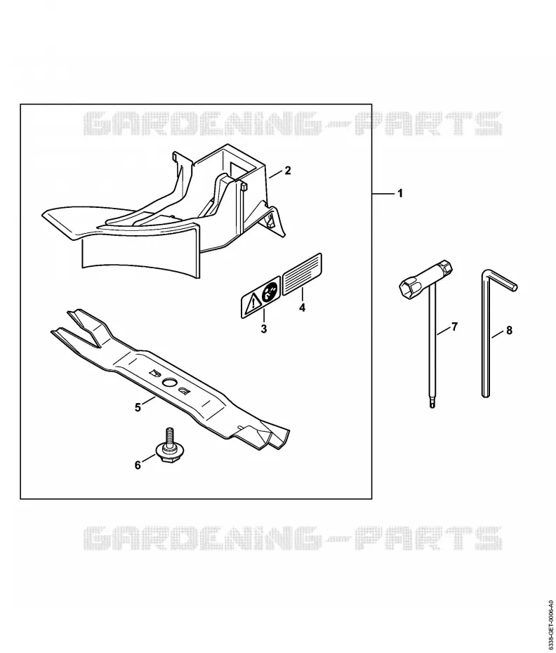Mulching, outils Stihl Tondeuses Tondeuses Tondeuses à batteries RMA 410 C  RMA 410 C