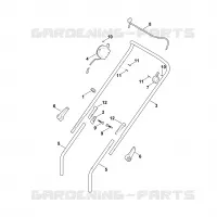 A   Guidon pour Stihl RMA 443.0