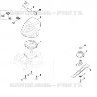 D   Moteur, lame pour Stihl RMA 443.0 C