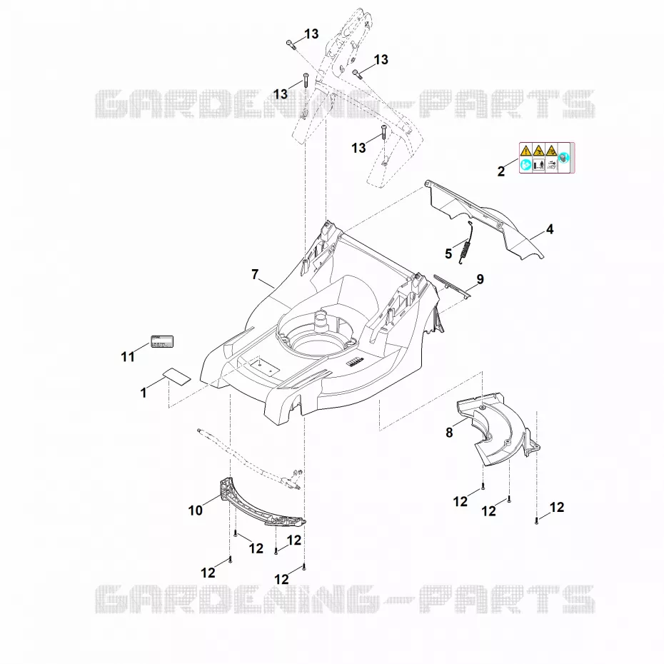 B - Carter Stihl Tondeuses Tondeuses Tondeuses à batteries RMA 443.2 C  RMA 443.2 C