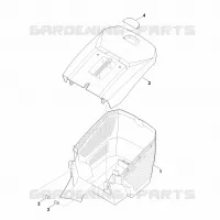 E   Bac de ramassage pour Stihl RMA 443.2 VC