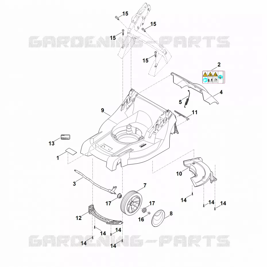 B - Carter, Axe Stihl Tondeuses Tondeuses Tondeuses à batteries RMA 443.2 VC  RMA 443.2 VC