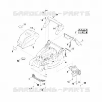 B   Carter pour Stihl RME 443.0