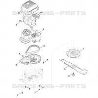 D   Moteur, lame pour Stihl RME 443.0