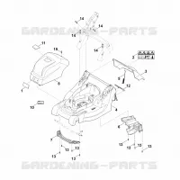 B   Carter pour Stihl RME 443.0 C