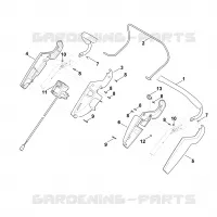 A   Guidon part haut pour Stihl RME 545.0 C