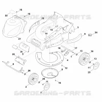D   Carter, entraînement pour Stihl RME 545.0 C