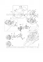 Support de carburateur, Filtre à air, Capot M Tronic (Chauffage) pour Stihl MS 462 C-M VW