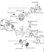 Couples de serrage pour Stihl MS 462 C-M R Rettungssäge