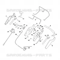 A   Guidon part haut pour Stihl RME 545.0 V